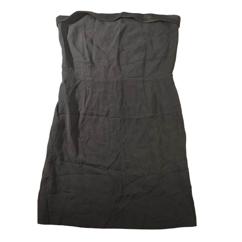 Sézane Edition Dress Womens‎ 6 Black Strapless Sheath Sheath Party Cocktail Mini